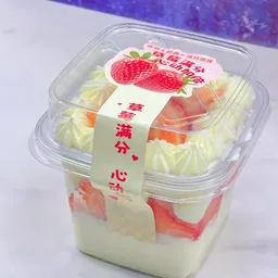 草莓麻薯蛋糕盒子